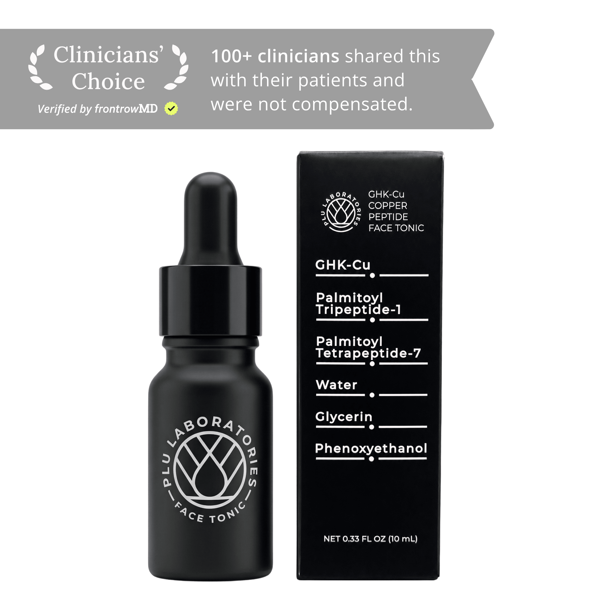 GHK-Cu | Copper Peptide Face Tonic for Firmer-Looking Skin
