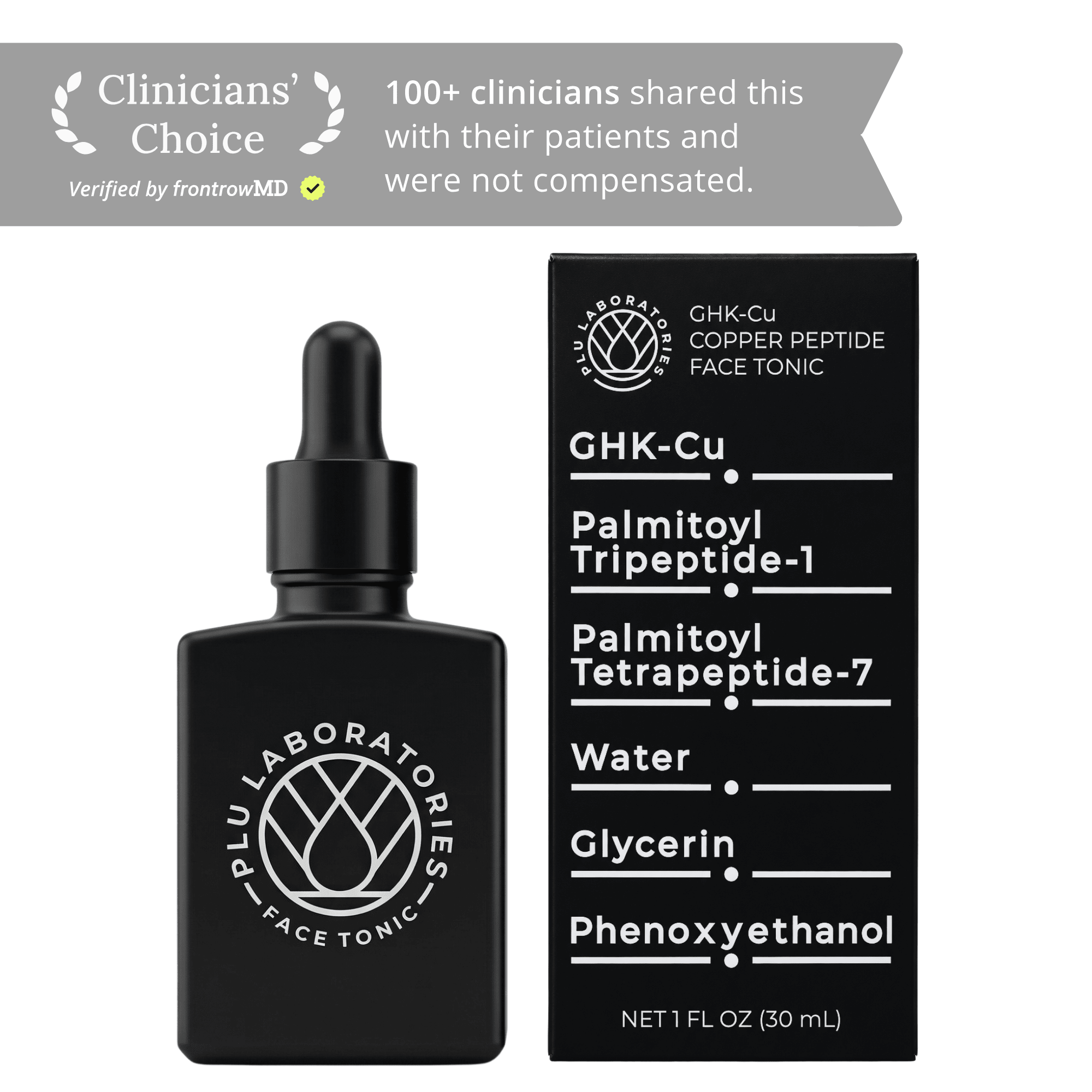 GHK-Cu | Copper Peptide Face Tonic for Firmer-Looking Skin