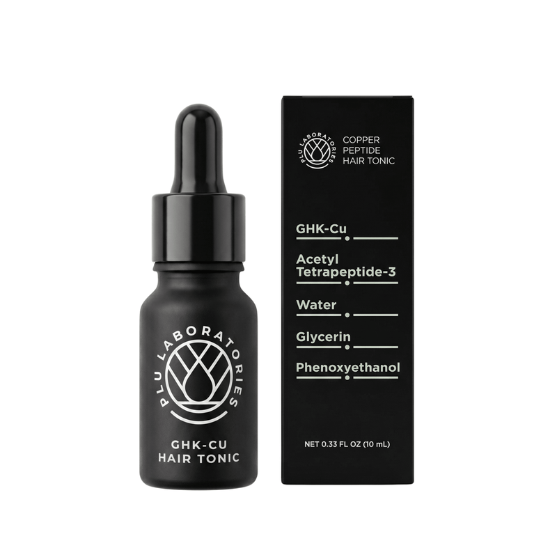 GHK-Cu | Copper Peptide Hair Tonic for Fuller-Looking Hair