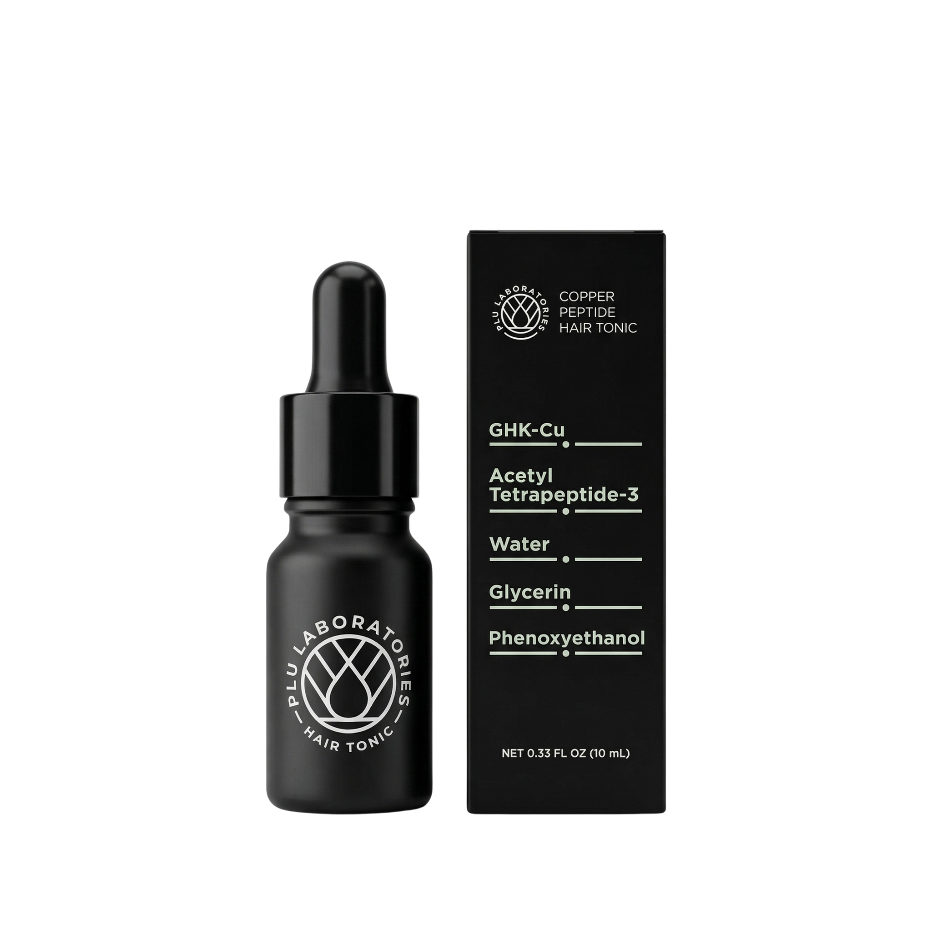 Copper Peptides for Hair Serum | GHK-Cu for Hair | PLU Labs Copper Peptides for Hair Serum | GHK-Cu for Hair | PLU Labs