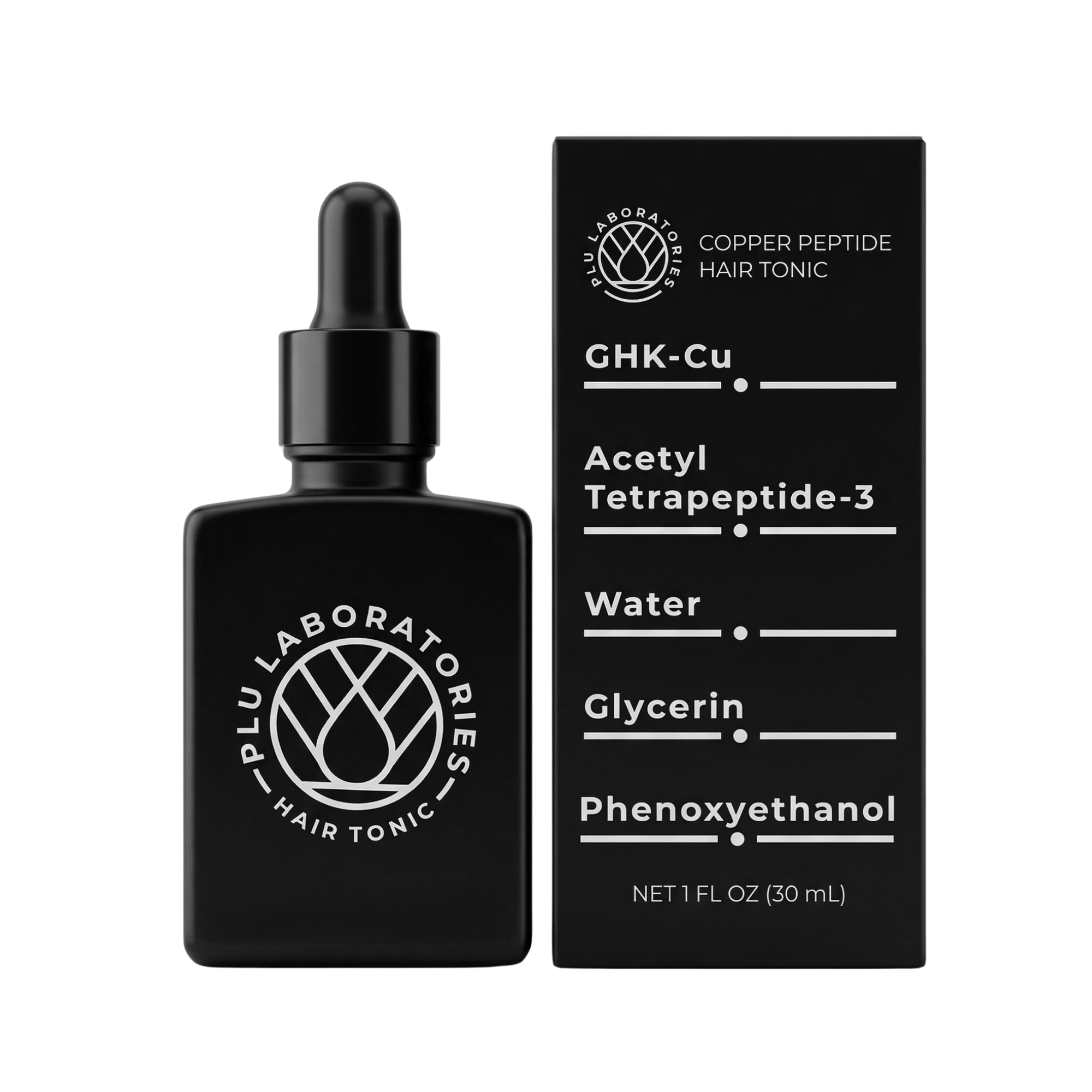 GHK-Cu | Copper Peptide Hair Tonic for Fuller-Looking Hair