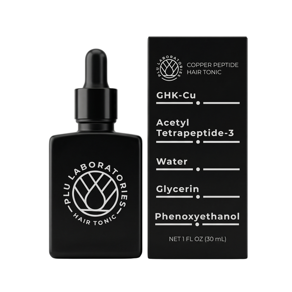 GHK-Cu | Copper Peptide Hair Tonic for Fuller-Looking Hair
